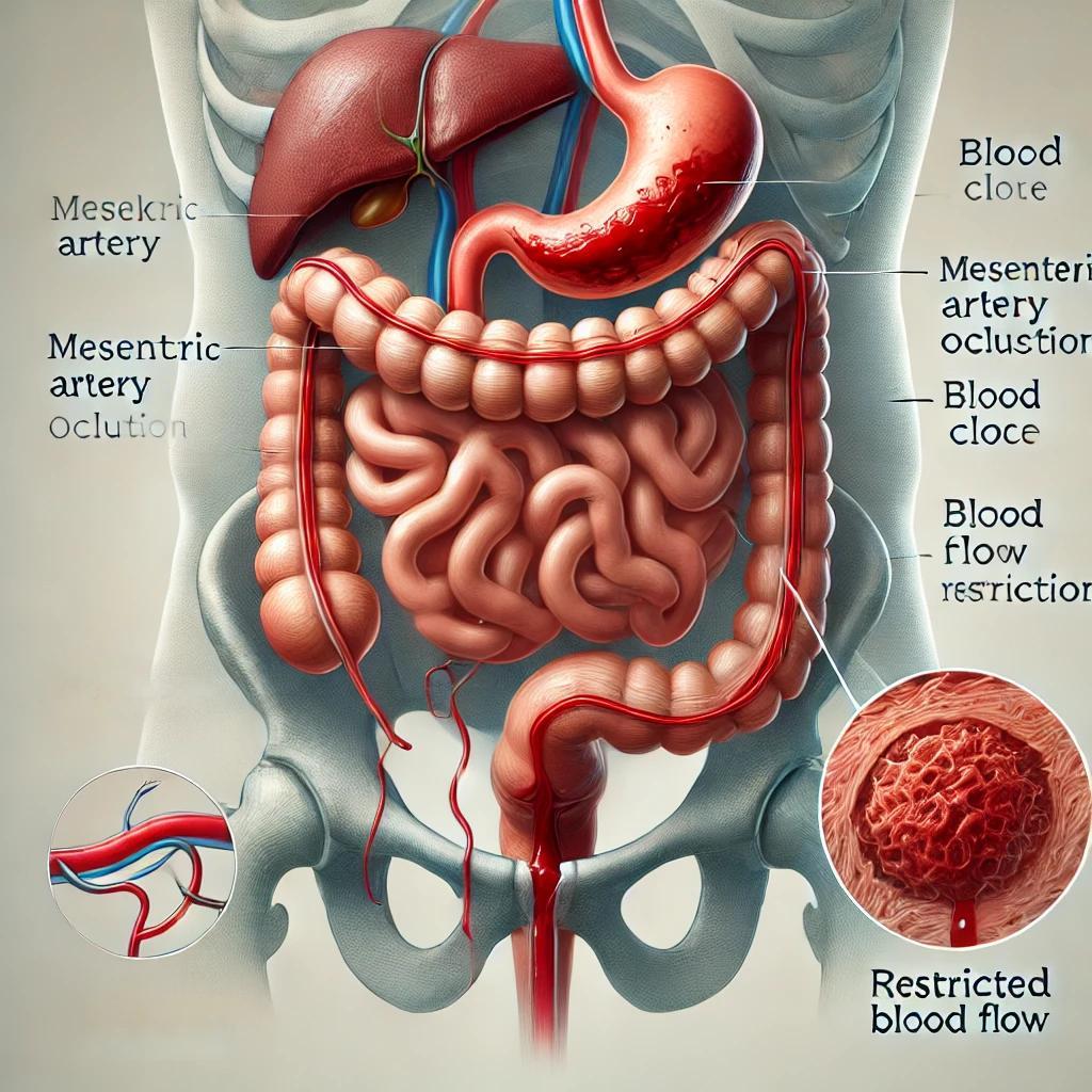 انسداد شریان مزانتریک